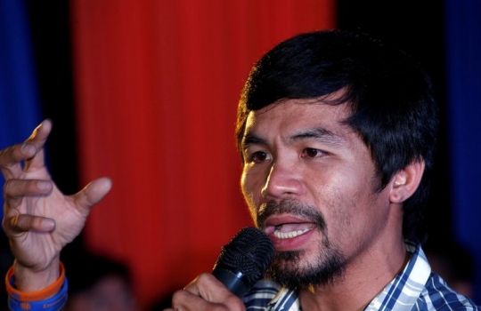 Manny Pacquiao ora por vítimas de furacão nas Filipinas: `Nossa esperança está em Deus´